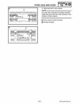 2003-2006 Yamaha Snowmobile RX1 Service Manual, Page 157