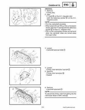 2003-2006 Yamaha Snowmobile RX1 Service Manual, Page 166