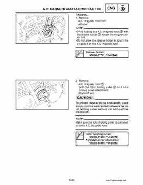 2003-2006 Yamaha Snowmobile RX1 Service Manual, Page 190