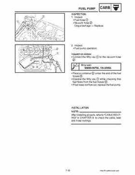 2003-2006 Yamaha Snowmobile RX1 Service Manual, Page 242