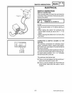 2003-2006 Yamaha Snowmobile RX1 Service Manual, Page 243