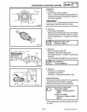 2003-2006 Yamaha Snowmobile RX1 Service Manual, Page 256