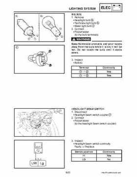 2003-2006 Yamaha Snowmobile RX1 Service Manual, Page 265