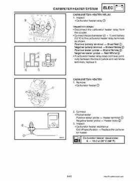 2003-2006 Yamaha Snowmobile RX1 Service Manual, Page 287