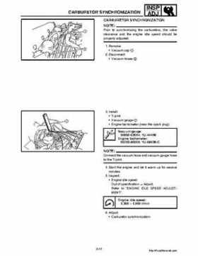 2006-2008 Yamaha RS, Vector, Rage Factory Service Manual, Page 30