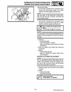 2006-2008 Yamaha RS, Vector, Rage Factory Service Manual, Page 31
