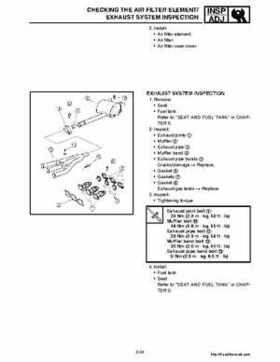 2006-2008 Yamaha RS, Vector, Rage Factory Service Manual, Page 41