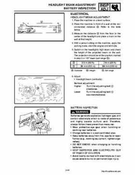 2006-2008 Yamaha RS, Vector, Rage Factory Service Manual, Page 61
