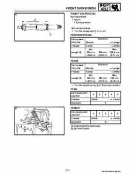 2006-2008 Yamaha RS, Vector, Rage Factory Service Manual, Page 91