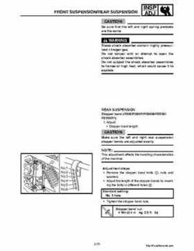2006-2008 Yamaha RS, Vector, Rage Factory Service Manual, Page 92