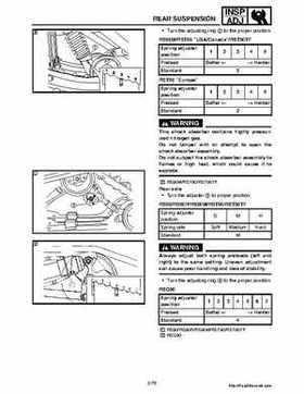 2006-2008 Yamaha RS, Vector, Rage Factory Service Manual, Page 95