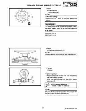 2006-2008 Yamaha RS, Vector, Rage Factory Service Manual, Page 129