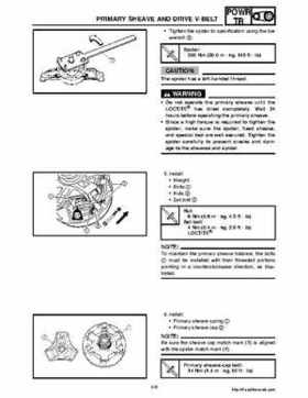 2006-2008 Yamaha RS, Vector, Rage Factory Service Manual, Page 130