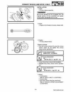 2006-2008 Yamaha RS, Vector, Rage Factory Service Manual, Page 131