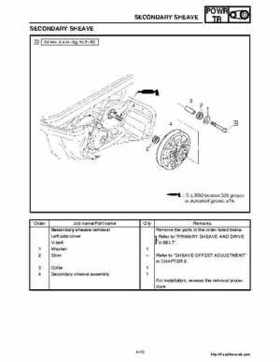 2006-2008 Yamaha RS, Vector, Rage Factory Service Manual, Page 132