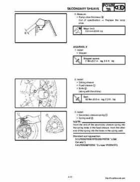 2006-2008 Yamaha RS, Vector, Rage Factory Service Manual, Page 135