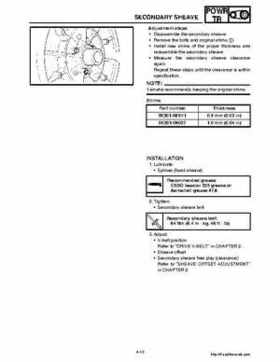 2006-2008 Yamaha RS, Vector, Rage Factory Service Manual, Page 137