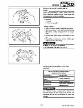 2006-2008 Yamaha RS, Vector, Rage Factory Service Manual, Page 160
