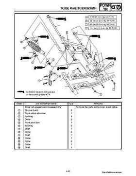 2006-2008 Yamaha RS, Vector, Rage Factory Service Manual, Page 165