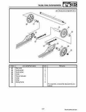 2006-2008 Yamaha RS, Vector, Rage Factory Service Manual, Page 169