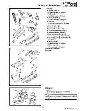 2006-2008 Yamaha RS, Vector, Rage Factory Service Manual, Page 195