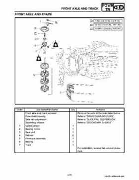 2006-2008 Yamaha RS, Vector, Rage Factory Service Manual, Page 200