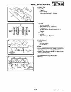 2006-2008 Yamaha RS, Vector, Rage Factory Service Manual, Page 201