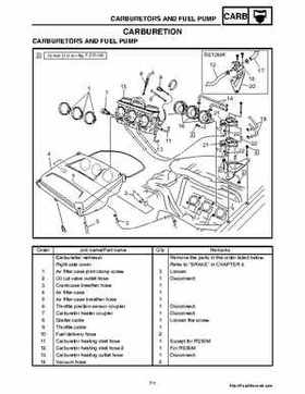 2006-2008 Yamaha RS, Vector, Rage Factory Service Manual, Page 289