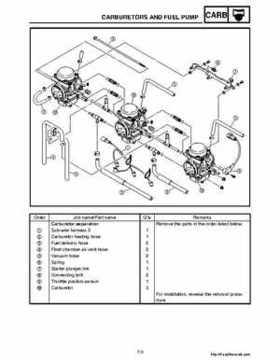 2006-2008 Yamaha RS, Vector, Rage Factory Service Manual, Page 291