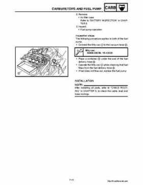 2006-2008 Yamaha RS, Vector, Rage Factory Service Manual, Page 301