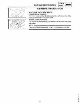 2006-2008 Yamaha Snowmobiles Apex/Attak Factory Service Manual, Page 7