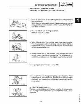 2006-2008 Yamaha Snowmobiles Apex/Attak Factory Service Manual, Page 8