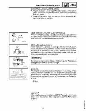 2006-2008 Yamaha Snowmobiles Apex/Attak Factory Service Manual, Page 9