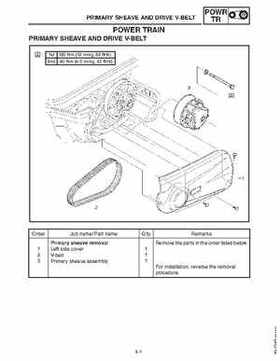 2006-2008 Yamaha Snowmobiles Apex/Attak Factory Service Manual, Page 105