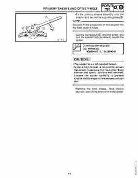 2006-2008 Yamaha Snowmobiles Apex/Attak Factory Service Manual, Page 108