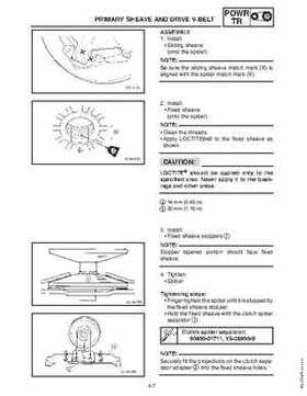2006-2008 Yamaha Snowmobiles Apex/Attak Factory Service Manual, Page 111