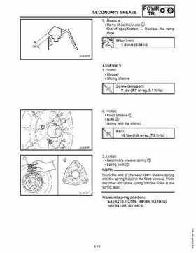 2006-2008 Yamaha Snowmobiles Apex/Attak Factory Service Manual, Page 117