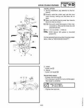 2006-2008 Yamaha Snowmobiles Apex/Attak Factory Service Manual, Page 127