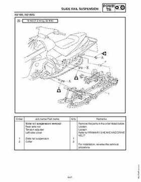 2006-2008 Yamaha Snowmobiles Apex/Attak Factory Service Manual, Page 145