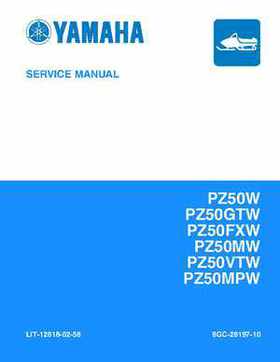 2007-2008 Yamaha Phazer Venture-Lite 500 Factory Service Manual, Page 1