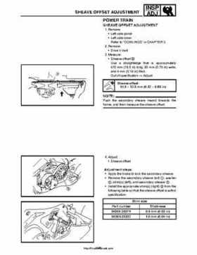 2007-2008 Yamaha Phazer Venture-Lite 500 Factory Service Manual, Page 43