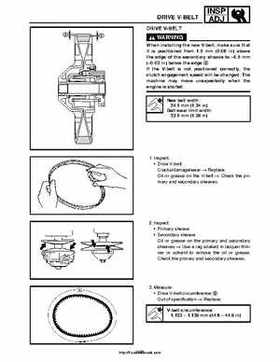 2007-2008 Yamaha Phazer Venture-Lite 500 Factory Service Manual, Page 45
