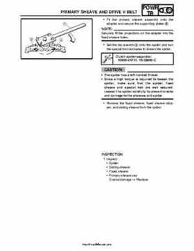 2007-2008 Yamaha Phazer Venture-Lite 500 Factory Service Manual, Page 114
