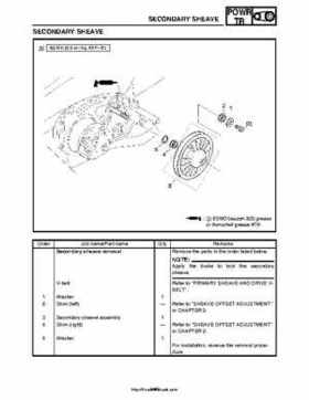 2007-2008 Yamaha Phazer Venture-Lite 500 Factory Service Manual, Page 120