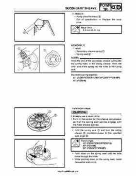 2007-2008 Yamaha Phazer Venture-Lite 500 Factory Service Manual, Page 123
