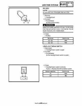 2007-2008 Yamaha Phazer Venture-Lite 500 Factory Service Manual, Page 319