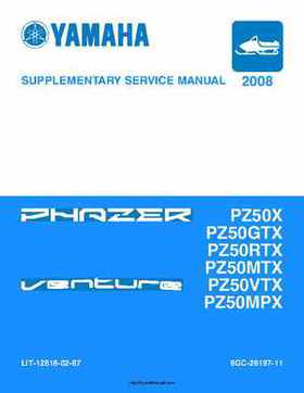 2007-2008 Yamaha Phazer Venture-Lite 500 Factory Service Manual, Page 426