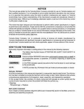 2007-2008 Yamaha Phazer Venture-Lite 500 Factory Service Manual, Page 428