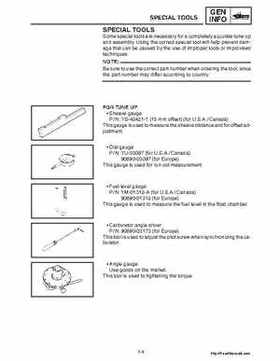 2007 Yamaha Apex Factory Service Manual, Page 12