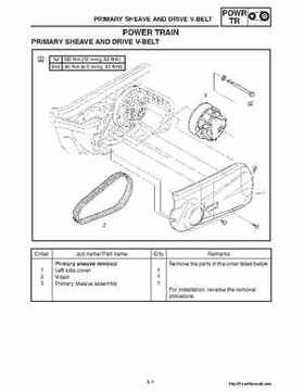 2007 Yamaha Apex Factory Service Manual, Page 107